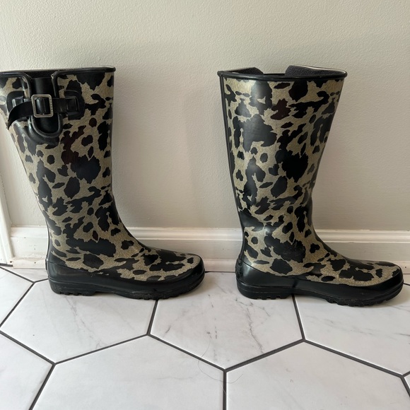 Sperry topsider rain boots size 8 waterproof boot - Picture 3 of 5